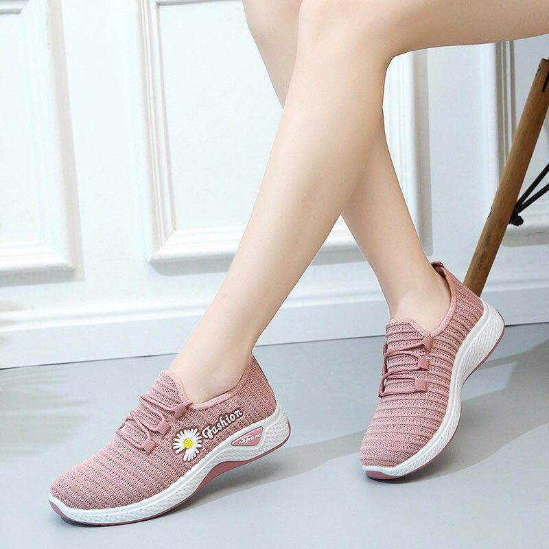 103 New Fashion Sport Mesh Comfortable Young Ladies Fashion Causal Shoes