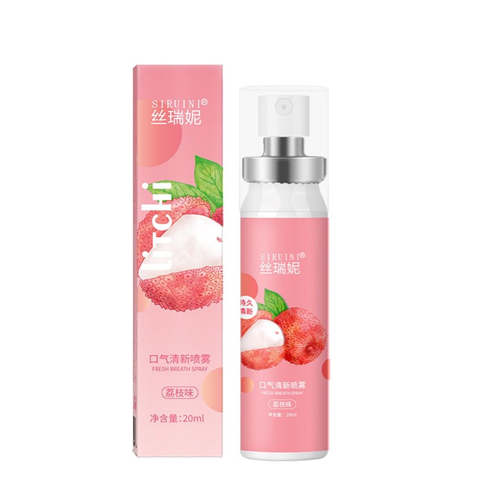 Breath refreshing spray spray 20ml oral spray freshens breath and leaves perfume fruity