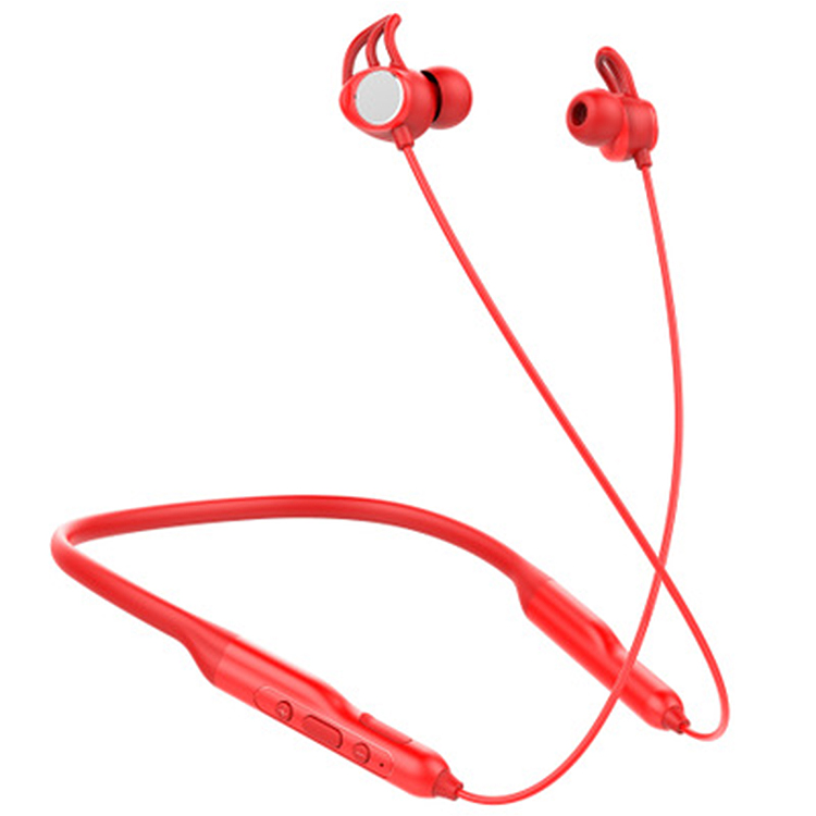 A8 Bluetooth Sport Headphones Neckband, Sweatproof Magnetic Connection Ergonomic in-Ear, Noise Isolating Earbuds Built-in Mic for Running and Workout