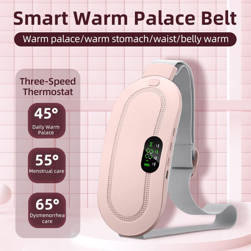Lady Heating Relieve Period Cramp Pain Heating Massager Warm The Palace Massage Belt Palace Warming Belt