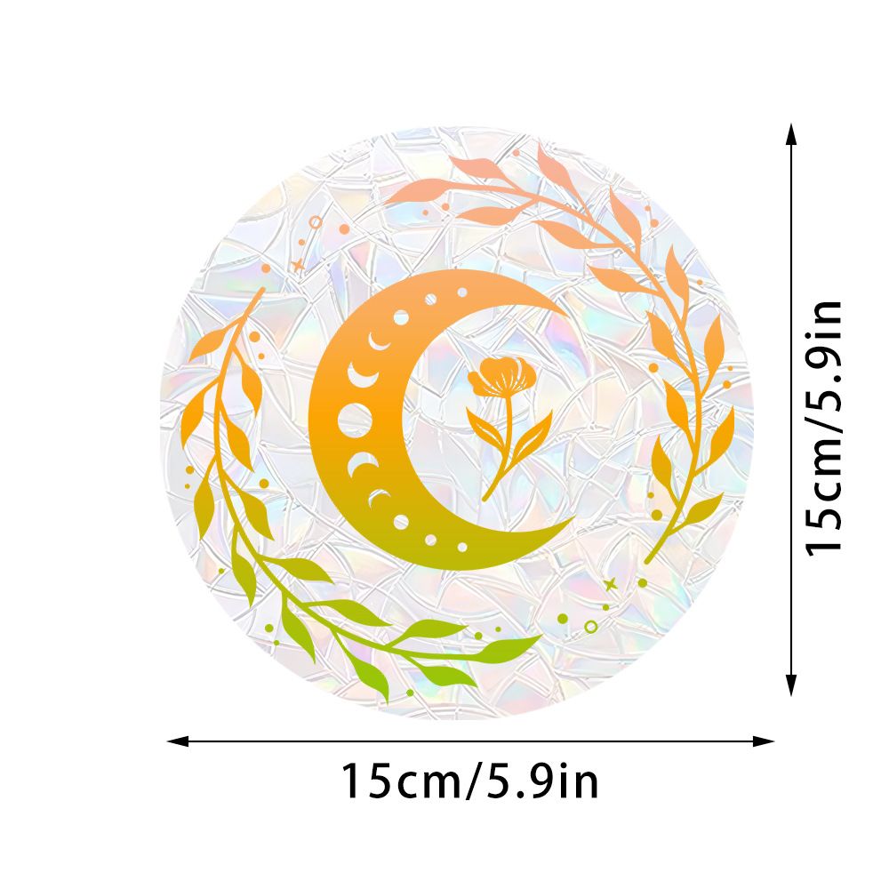 Amazon New Plant, Flower, Animal and Sunlight Catcher Static Glass Sticker - Bird - proof Glass StickerSCA089-2