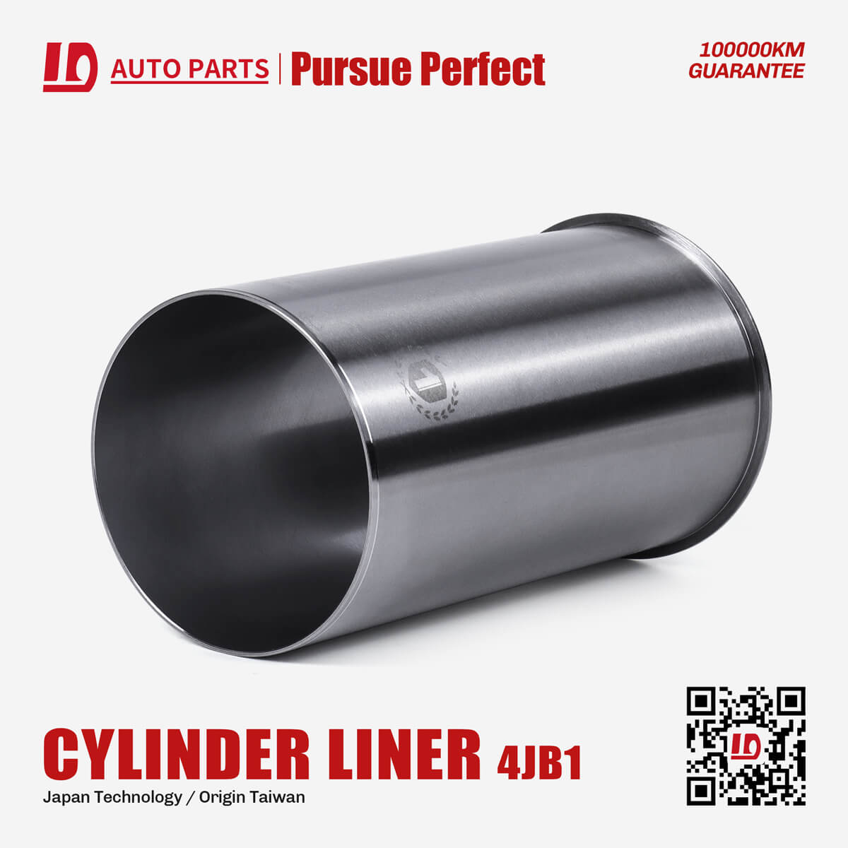 4JB1 diesel engine parts cylinder liner OEM:8-97176-685-0 cylinder liner