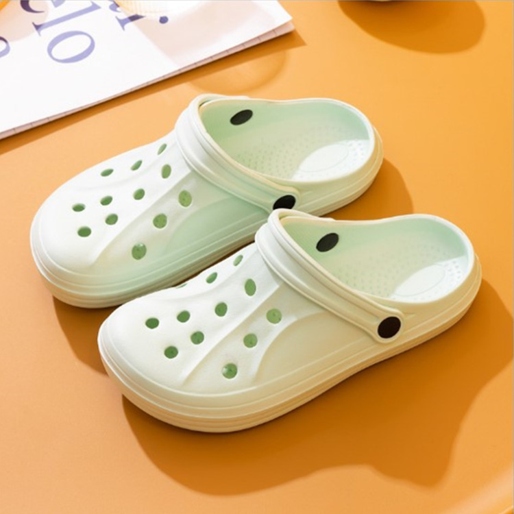 2023 New women's Dongdong shoes comfortable home breathable women's slippers lightweight non slip women's sandals