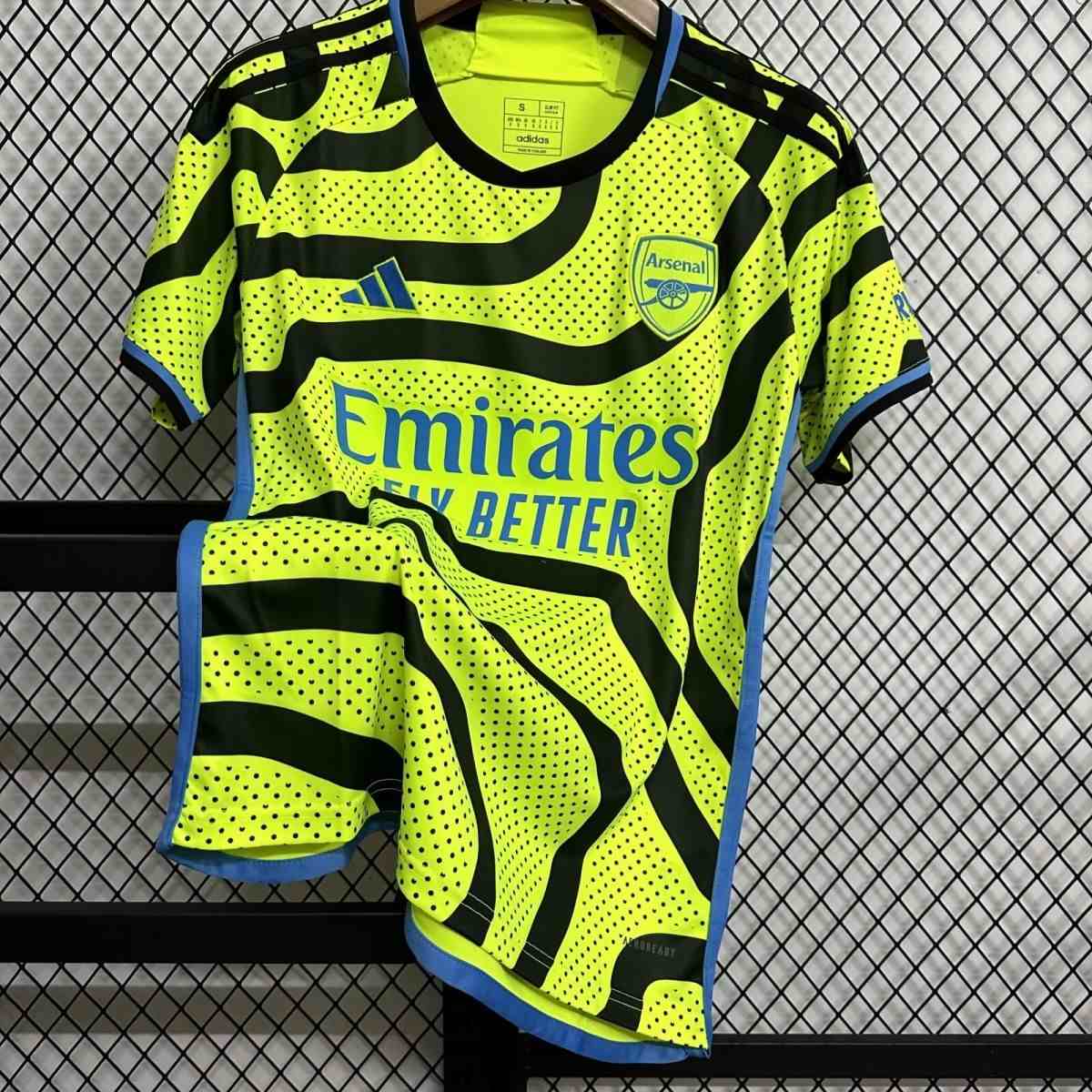 Arsenal Classic Football Jersey Breathable Mesh Sublimation Retro Pattern Street Soccer Shirts
