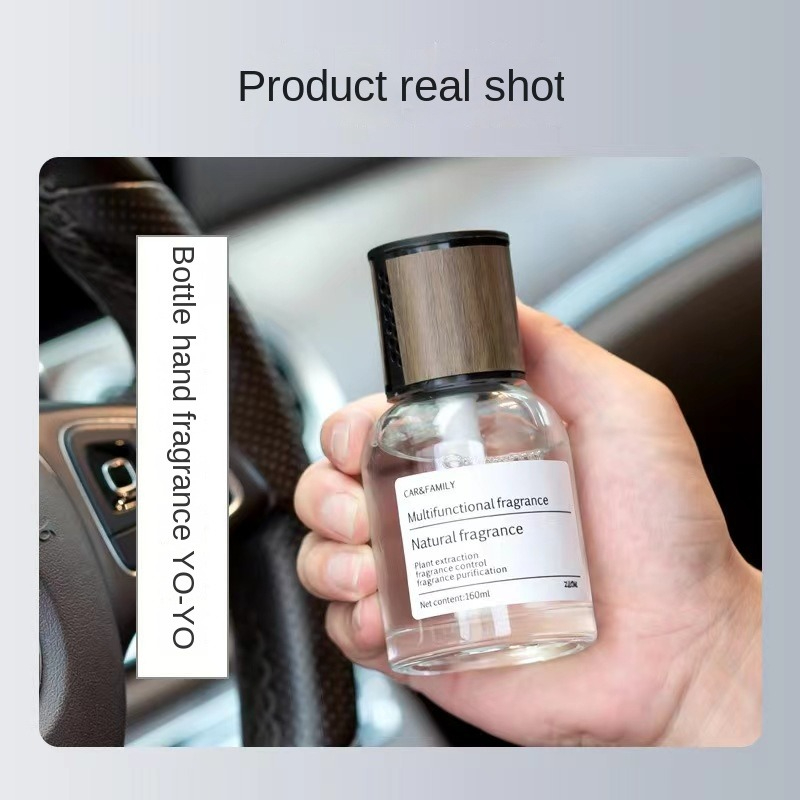 Time aromatherapy car perfume luxury car interior decoration car dedicated men's car fragrance lasting fragrance.