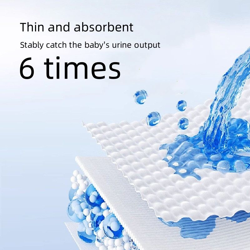 Baby diaper, soft breathable, single piece independent packaging Not stuffy and hot Diaper