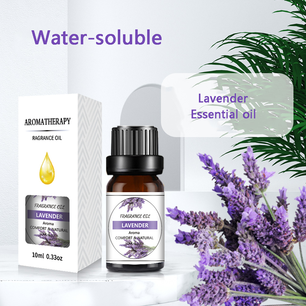 10ML Lavender Plant Essential Oil Aroma Air Diffuser Water Soluble Aromatherapy Fragrance Perfume Freshener
