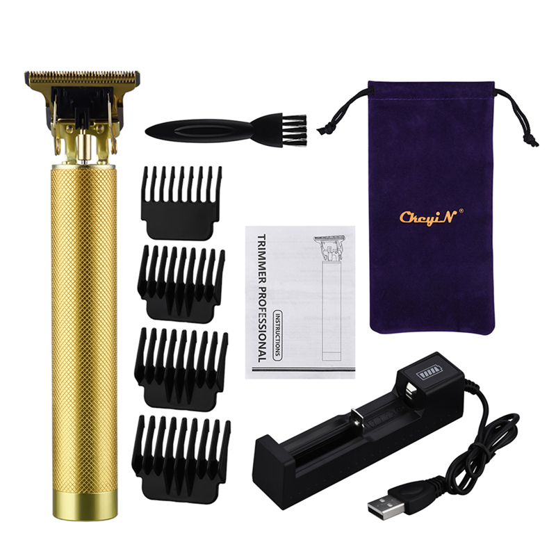 USB T-Outliner T9 Trimmer Men Barber Haircut Baldheaded Hair Trimmer Cordless Hair Cutting Machine Beard Electric Hair Cut
