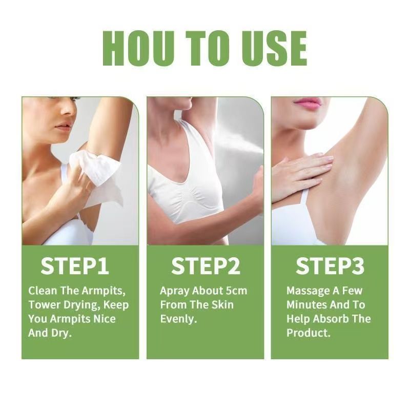 EELHOE Clean Odor and Body Odor Dew for Underarm Cleaning, Odor Removal, Clean Odor, and Sweating Control. It has a long-lasting fragrance and is gentle and non irritating