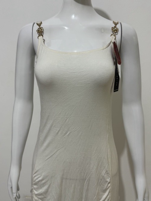 European and American style ins dress Amazon spring and summer new knitted sleeveless sexy strappy hollow hip skirt