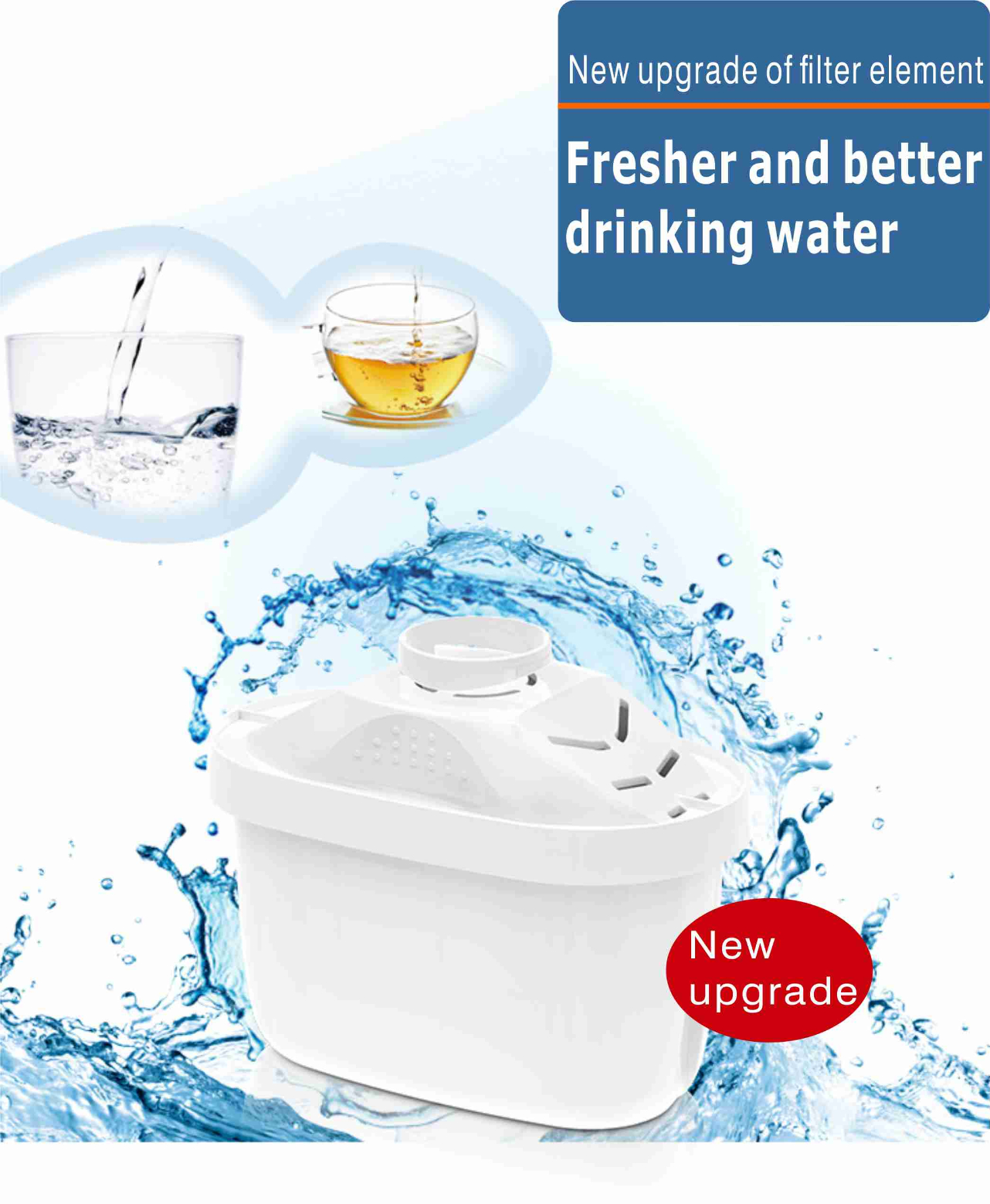 Clean kettle, kitchen household water purifier, activated carbon filter ...
