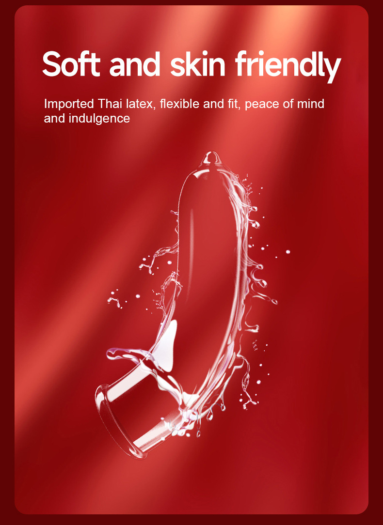 GJG 55mm Large Condom Large Condom Condom 10 Pack