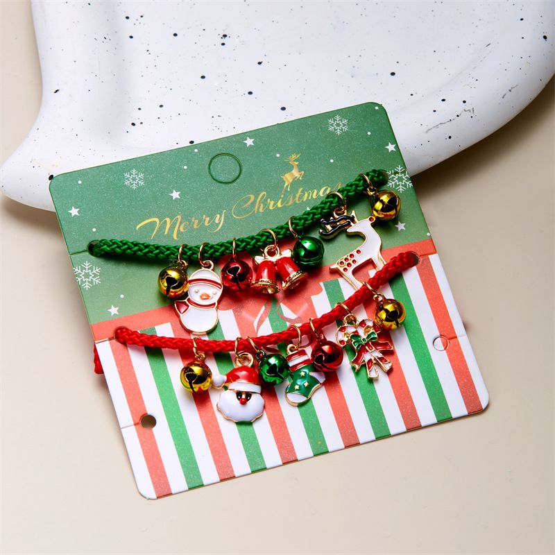 BR23Y0638 New Christmas Cartoon Bracelet Set Christmas Jewelry