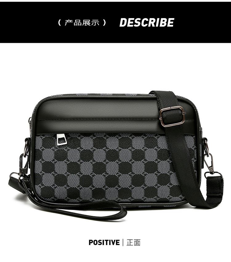 2025 New Men's Crossbody Bag, Mini Small Backpack, Fashion Minimalist Phone Bag, Casual Single-Shoulder Bag, Portable Clutch Bag for Men
