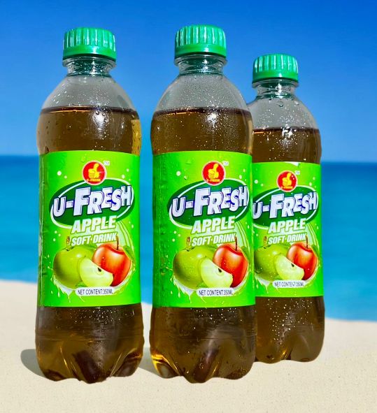 U-Fresh Carbonated ALL Flavors Soft Drink 350ml