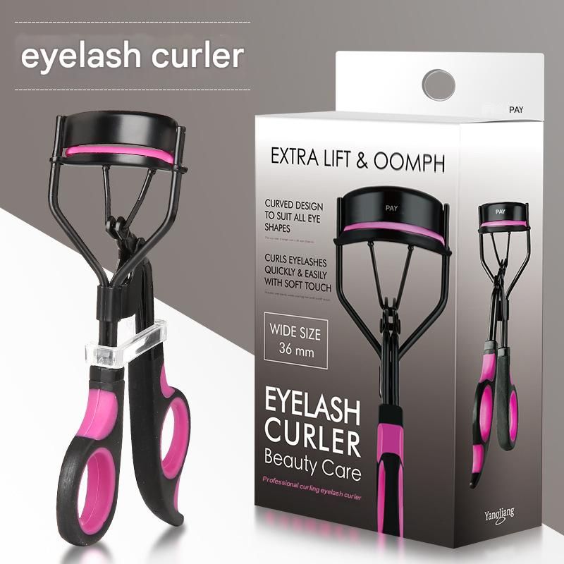 Sunflower Eyelash Curler, Long-lasting Curling Styling, Wide Angle Portable Eyelash Tool, No Pinching Eyelid, Partial Lash Clip
