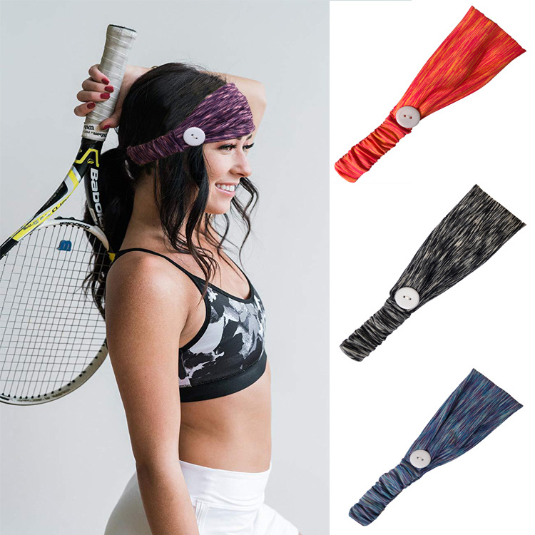 Sport Headbands Makeup Fashion Scrunchie Elastic Yoga Quick Dry Headband Women