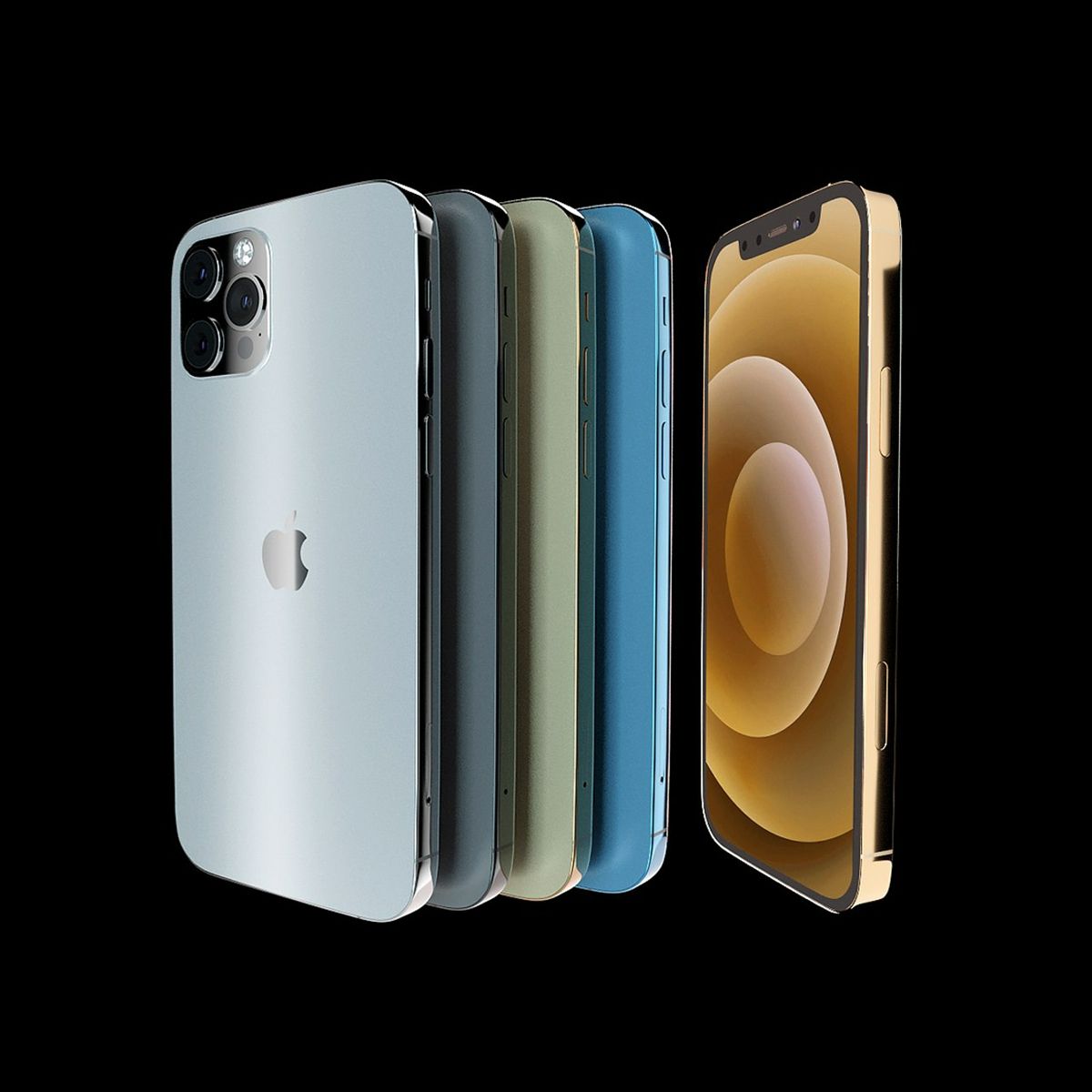 Apple iPhone 12 Pro 128GB/256GB/512GB Unlocked  Excellent Condition (Refurbishment)【Hot sale at low price】