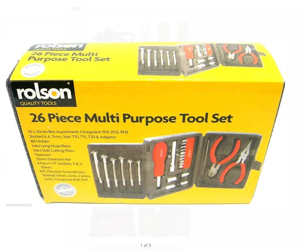 Mini Promotional Products 26 Pcs Household Hand Tool Kit Small Toolbox Tool Set Box