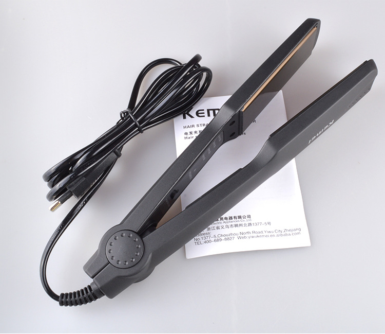 Kemei Professional Hair Straightener Straightening Iron Pranchas De Cabelo Curling Irons Styling Tools Chapinha Ionic Flat Iron