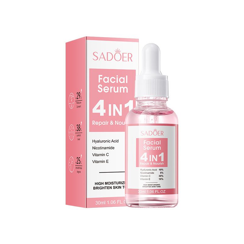 SADOER 4-in-1 facial brightening and highly moisturizing essence Rejuvenating essence