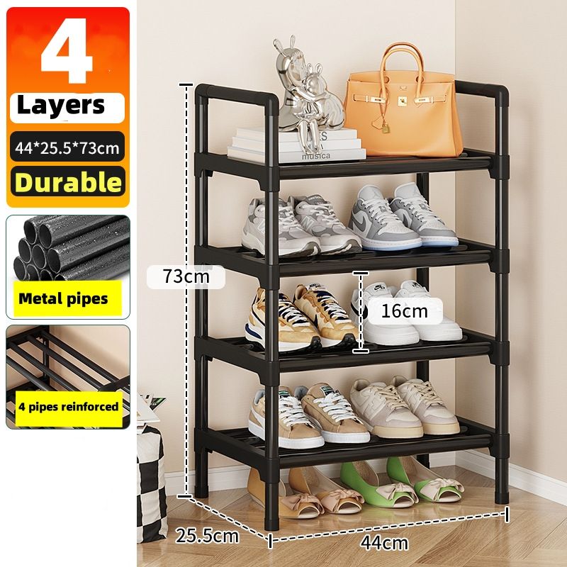 Length 44 cm 2 layers ，3 layers, 4 layers ,5 layers CRRSHOP lenght 56.5cm 3 layers, 4 layers ,5 layers , 6 layers,7 layers ,8 layers  Storage Rack, simple household use, multi-layer entrance, indoor storage rack dust-proof dormitory storage rack, shoe cabinet
