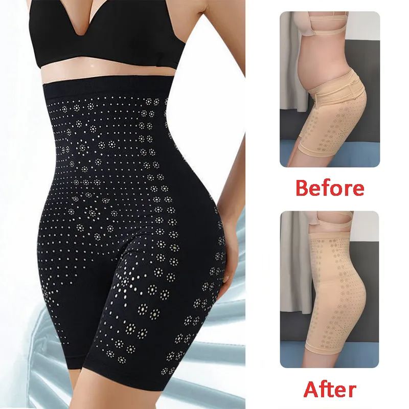 H55 Women High Waist Trainer Body Shaper Panties Abdomen Control Shapewear Hip Lifter Slimming Underwear Postpartum Recovery Panty