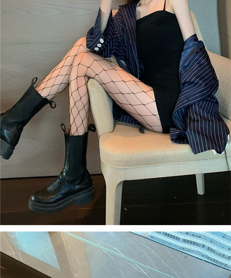 Fishnet Stockings Stockings Female Sexy Black Mesh Pantyhose Small, Medium and Large Fishnet Tights