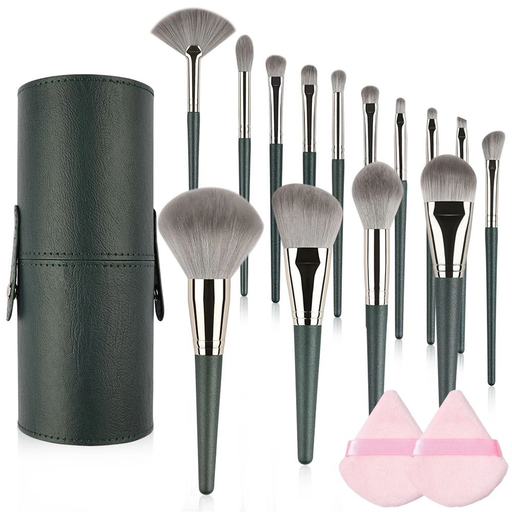 8/14pcs Makeup Brushes Set Bristles Super soft for Cosmetic Foundation Loose powder Lip Blush Eye shadow Wood Make up Brush Tool

