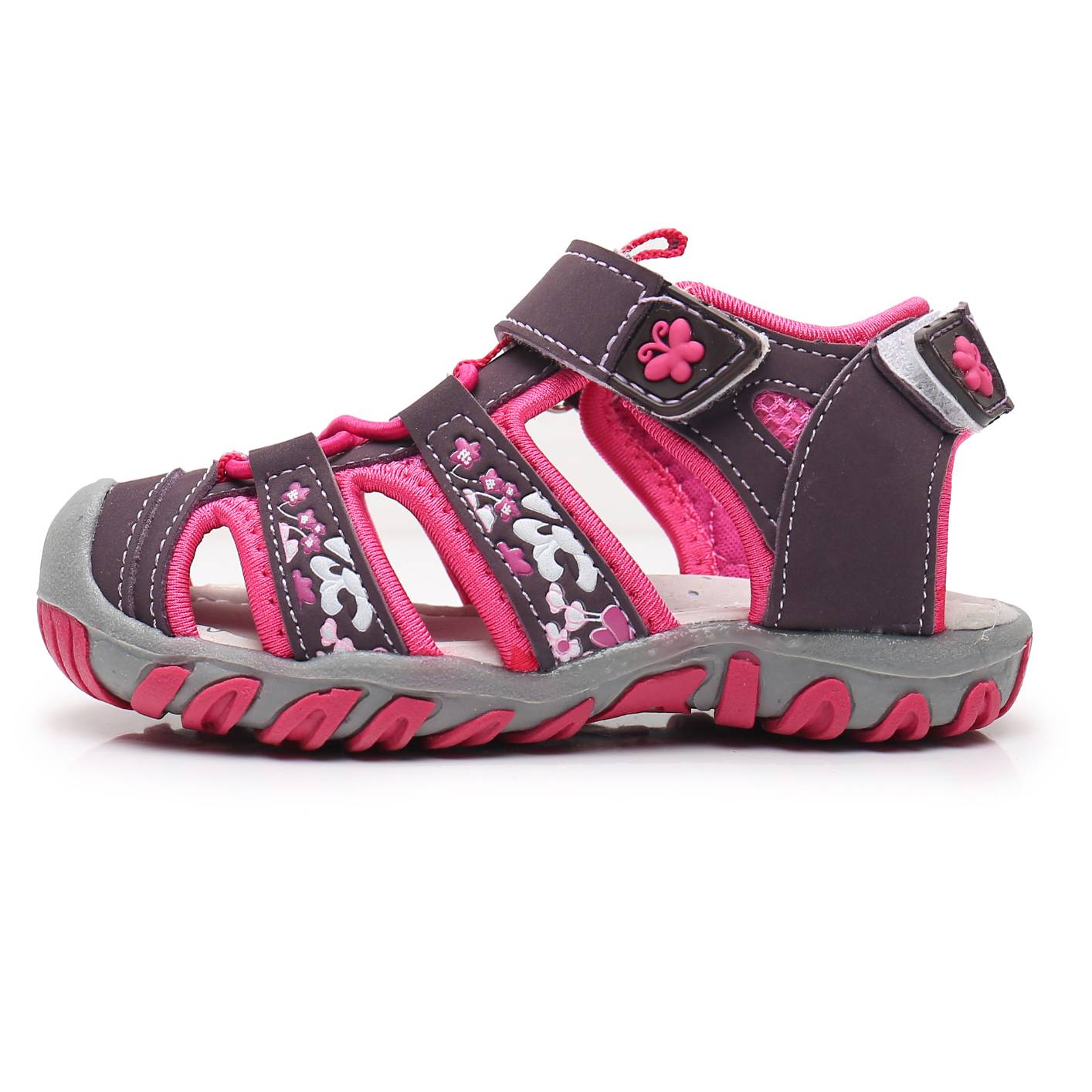 Y607 girls outdoor sports sandals Girls Velcro summer casual sandals Lace-up sandals for children

