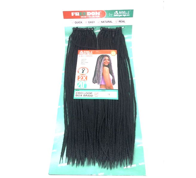 Noble's CRO LOOP BOX BRAID 2PCS Hair Extension 