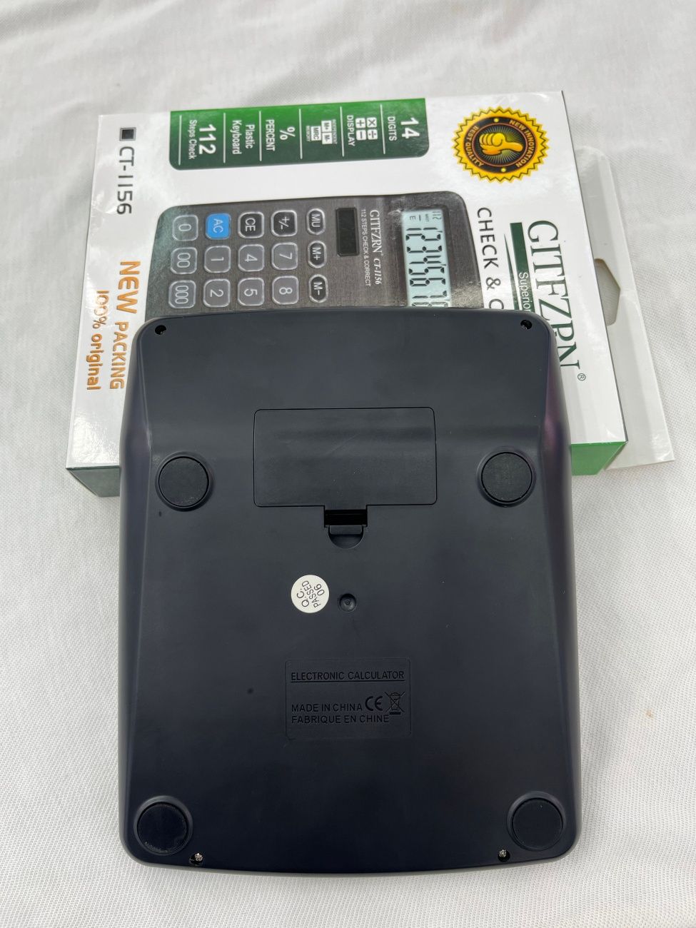 Stylish Large Display Multi-Function Calculator Portable Cute Math Calculating Machine for Students Finance Accounting Office Home Use