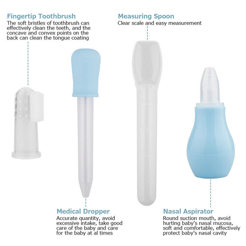 xh01 13PCS/Set Baby Health Care Newborn Baby Nail Hair Thermometer Grooming Brush Kit Care Baby Essentials Newborn Material Safety