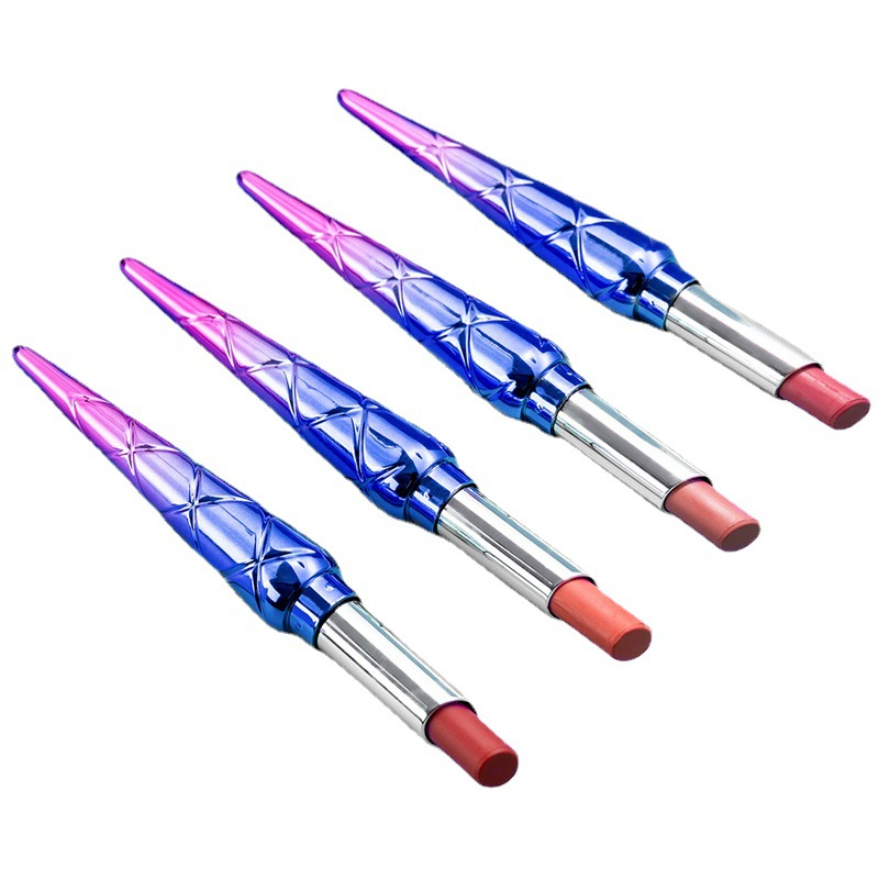 H1032 HANDAIYAN Cigarette Tube Lipstick Pen Mermaid Lipstick Lipstick Natural Vitamin E Matte Lipstick Long Lasting Color