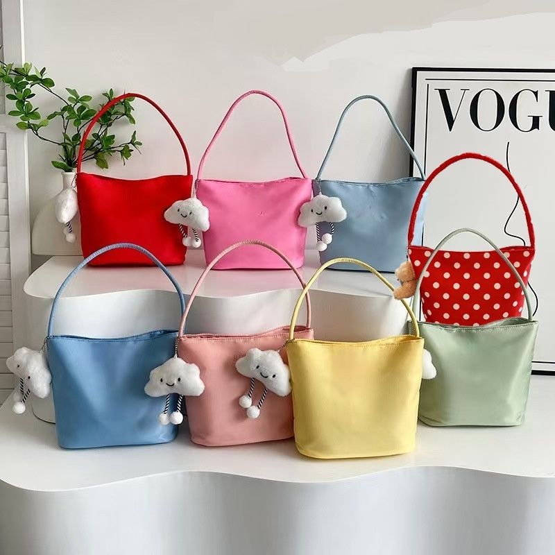 Fashion Nylon Shoulder Bag for Women, Perfect as Wedding Bridesmaid Gift, Team Building Souvenir, Office Worker Birthday Gift & Daily Handbag
