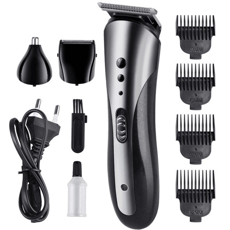 Multifunction Hair Clipper Professional Hair Trimmer Electric Beard Trimmer Hair Cutting Machine Rechargable Ear Nose Electric Shaver Beard Face Eyebrows Shaving Nose Hair Safe Shaver