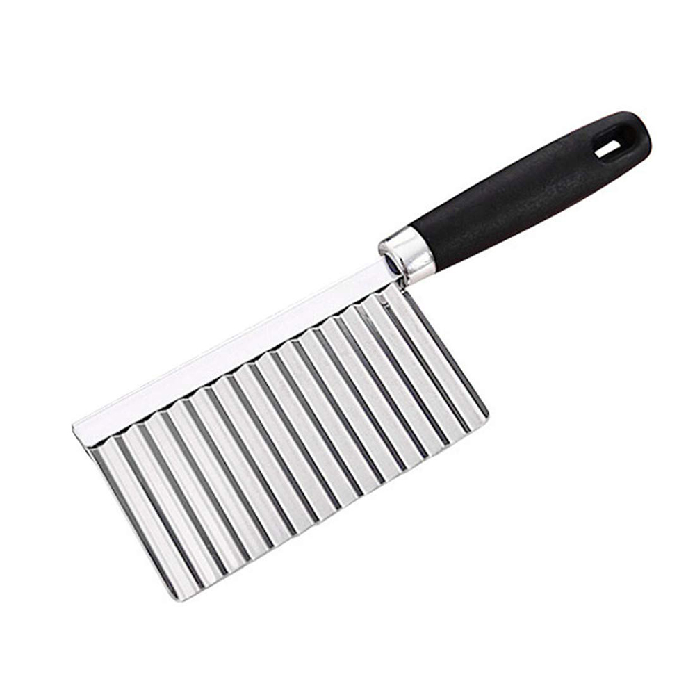 Kitchen Knives Stainless Steel Vegetable Fruit Wavy Cutter Potato Cucumber Carrot Waves Cutting Slicer Tools