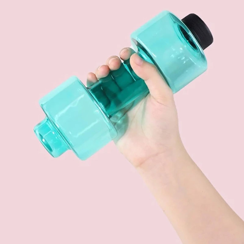 1 Pcs Dumbbell with Adjustable Water Filled, Free Weights Dumbbells Set, Dumbbell Water Bottle for Exercise Fitness Weightlifting Training