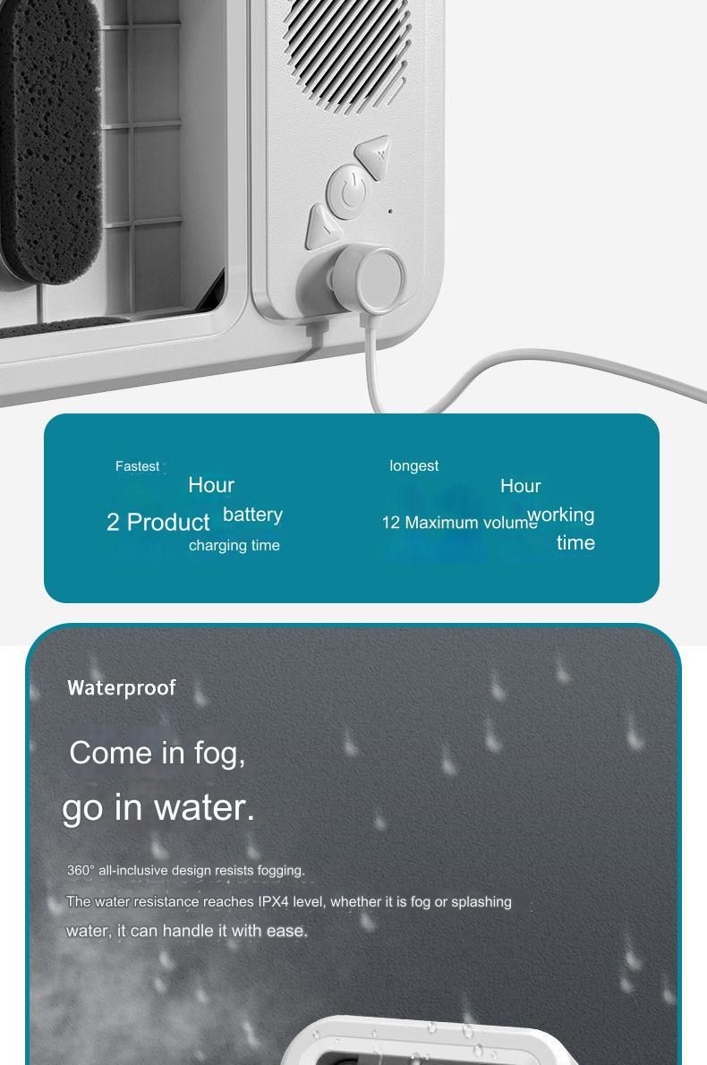 Retractable bathroom waterproof mobile phone box with Bluetooth speaker, punch-free 360° rotating mobile phone holder