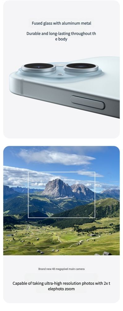Apple iPhone 15 Plus, 128GB, Black - Unlocked (Renewed)【Lowest Price Online】