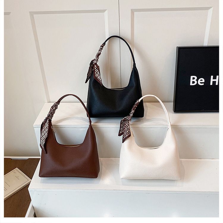 Korean Style Elegant Handbag Luxury Texture Versatile Daily Shoulder Bag For Women
