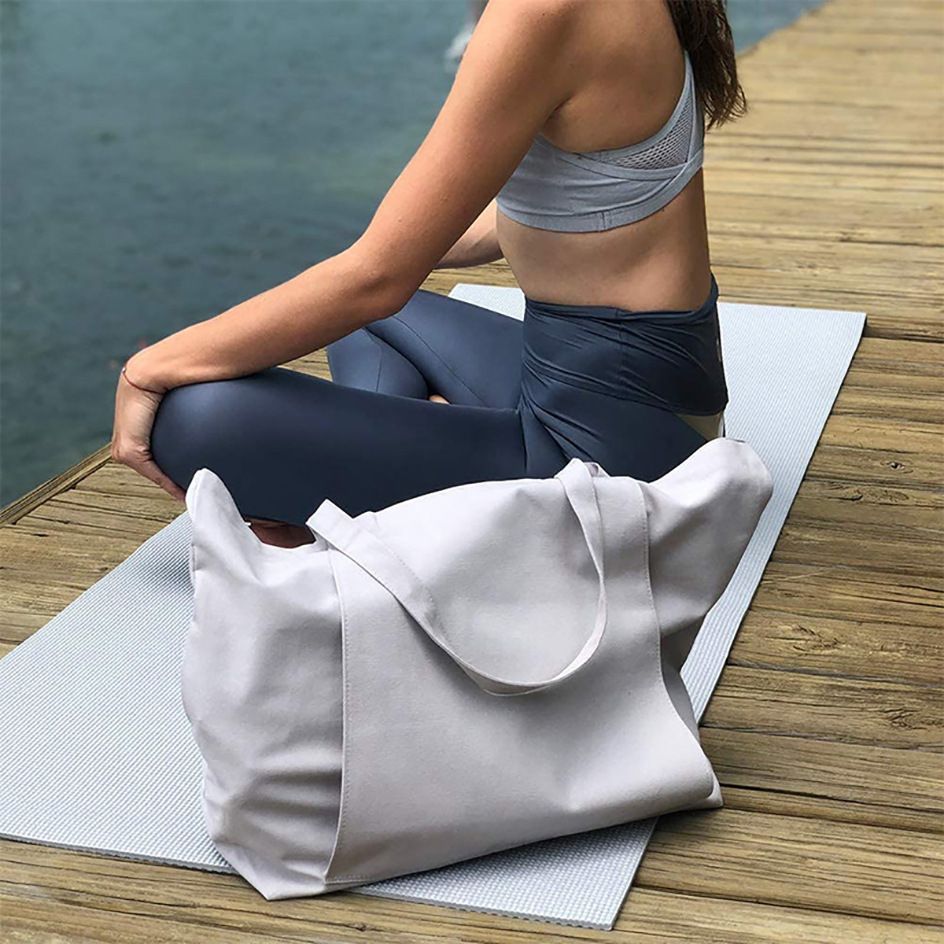 Yoga Mat Carry Bag Multifunctional Yoga Pilates Mat Case Bag Large Capacity Washable Lightweight Foldable For Tourism Fitness