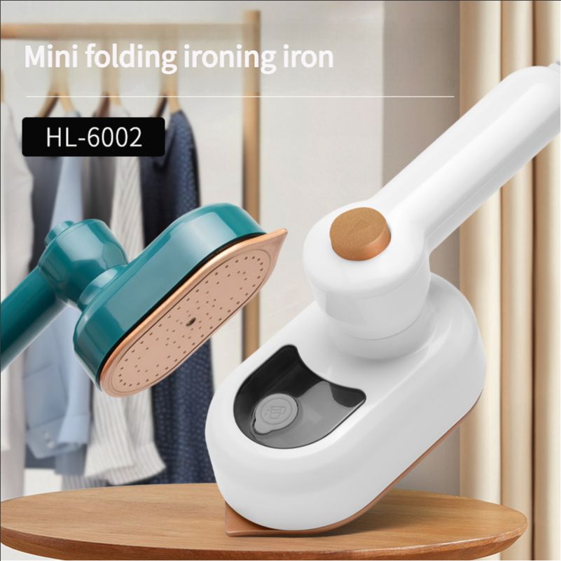 Electric iron handheld hanging iron portable household handheld ironing machine mini small rotating folding iron