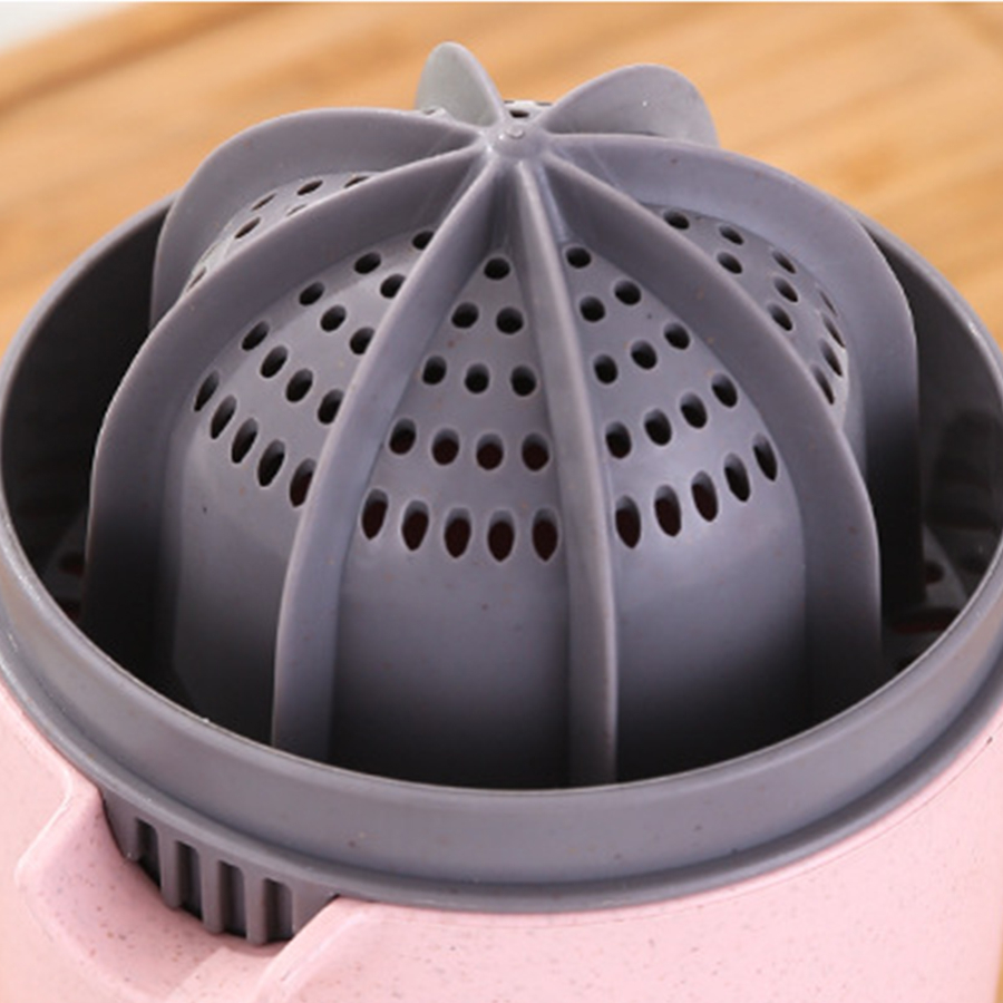 Manual Juicing Cup Wheat Straw Juicer Mini Portable Juicer Orange Lemon Juicer