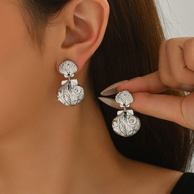 Women earring ,Exaggeration, design sense, starfish, earrings CRRSHOP free shipping, new fashion,earring