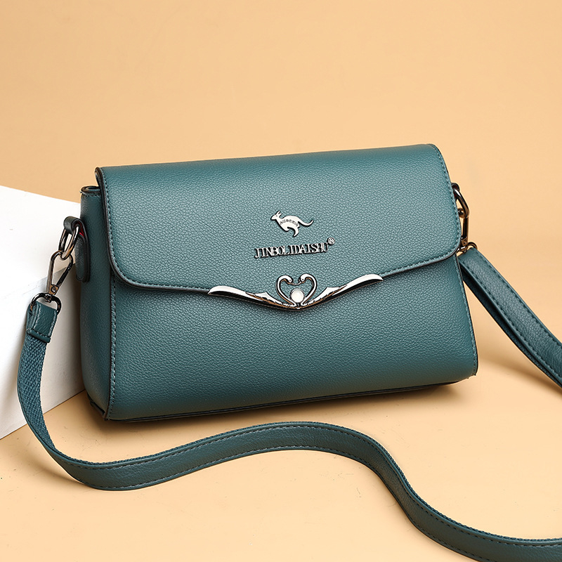 80030 Fashion Luxury Messenger Bags Genuine Leather PU Women's Crossbody Shoulder Bag For Women Handbags and Purses