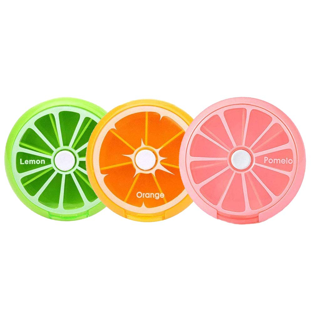 Pill Cases Pill Box Weekly 3 Times 7 Compartments Large Medicine Pill Organizer