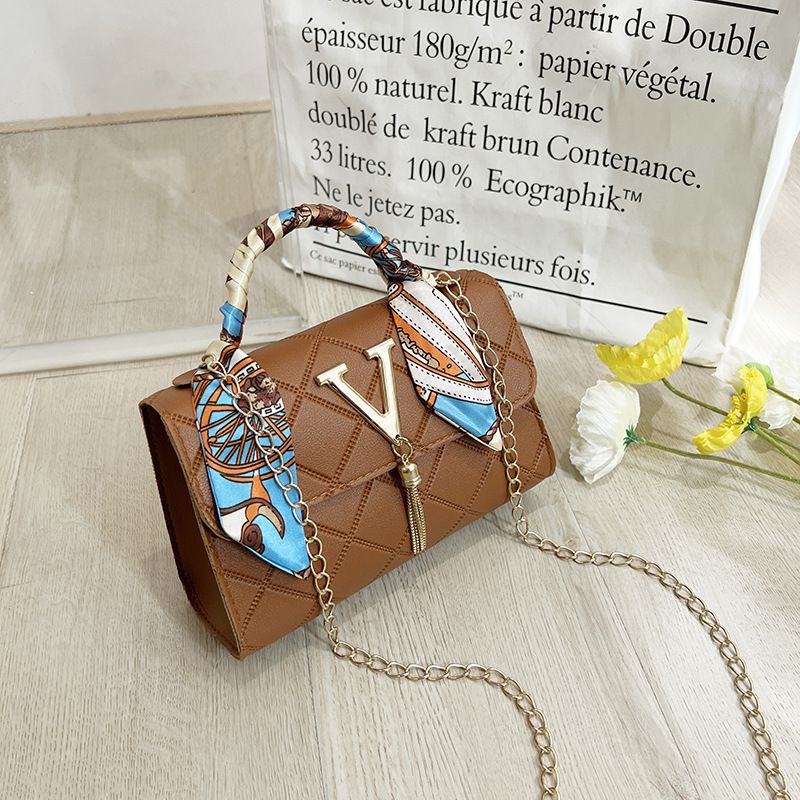 Crossbody Bags for Women Leather Cross Body Purses Cute Designer Handbags Shoulder Bag Medium SizeBrown