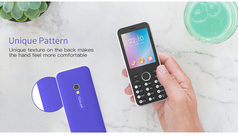 IPRO A29 2.8" 1400mAh Battery MP3 Player Dual SIM Flashlight inteligente Celulares 2G Celular Feature Phone