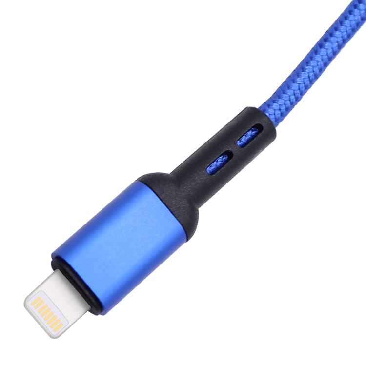 iPhone Charger Cable Mobile Phone Fast Charging 2A Blue 1Pcs/Box
